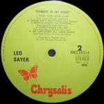 Leo Sayer / Thunder In My Heart (LP)