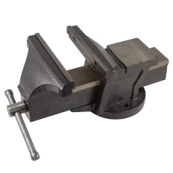 Тиски стальные с наковальней 5''-125мм RockForce##Rock FORCE RF-6540205