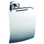 Держатель для туалетной бумаги с крышкой WONZON & WOGHAND SIMPLE, Хром (WW-6526)