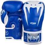 Перчатки боксерские Venum Giant 3.0 Blue/White Nappa Leather