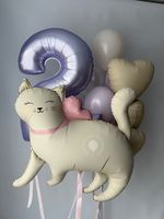 Воздушные шары для девочки на 2 годика №8887