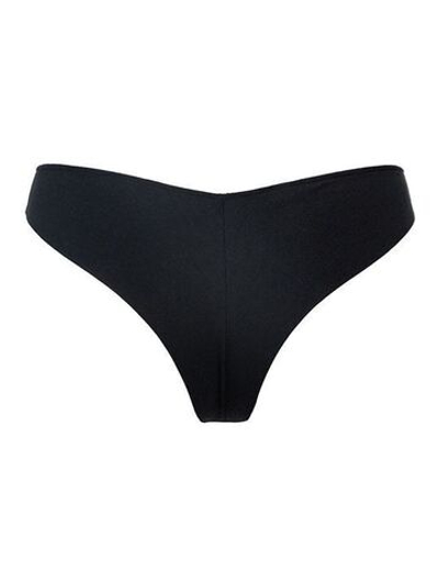 Изящные трусики-бразилиана с заниженной талией (Размер: 2 размер) (Цвет: черный)