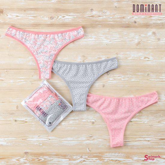 Трусики женские DOMINANT 25000-130, BRAZILIAN, 3 шт. в уп.
