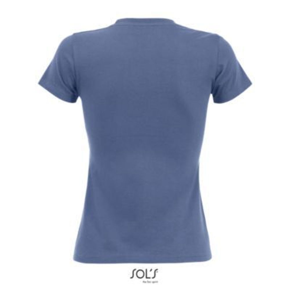 Футболка Imperial женская 100% хлопок Тёмно-серый  L