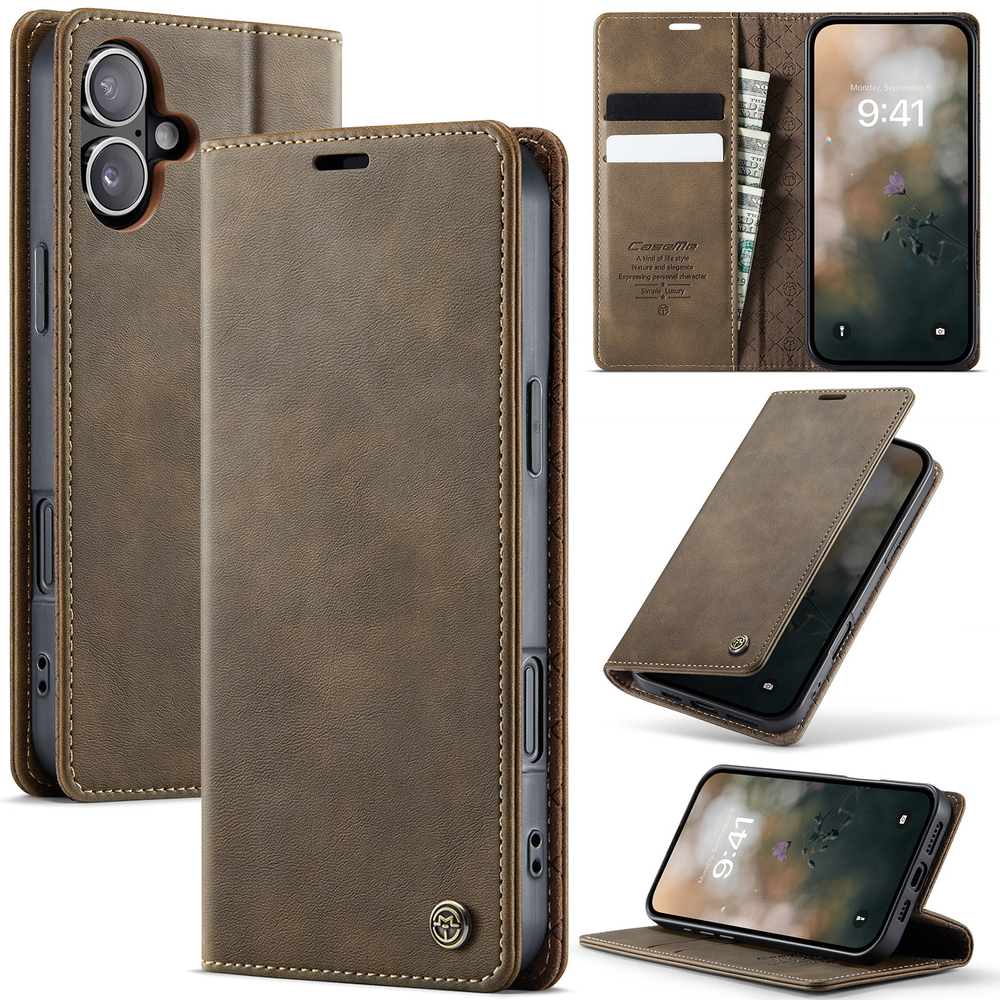 Чехол-книжка CaseMe RFiD iPhone 16 Plus