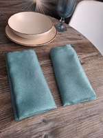 Салфетка Бирюза 45*45см, однотонная 2шт