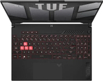ASUS TUF Gaming A15 FA507NV-LP160 Игровой ноутбук 15.6", AMD Ryzen 5 7535HS, RAM 16 ГБ, SSD 512 ГБ, NVIDIA GeForce RTX 4060 для ноутбуков (8 Гб), Без системы, (90NR0E85-M008K0/90NR0E85-M00DT0), серый, Русская раскладка