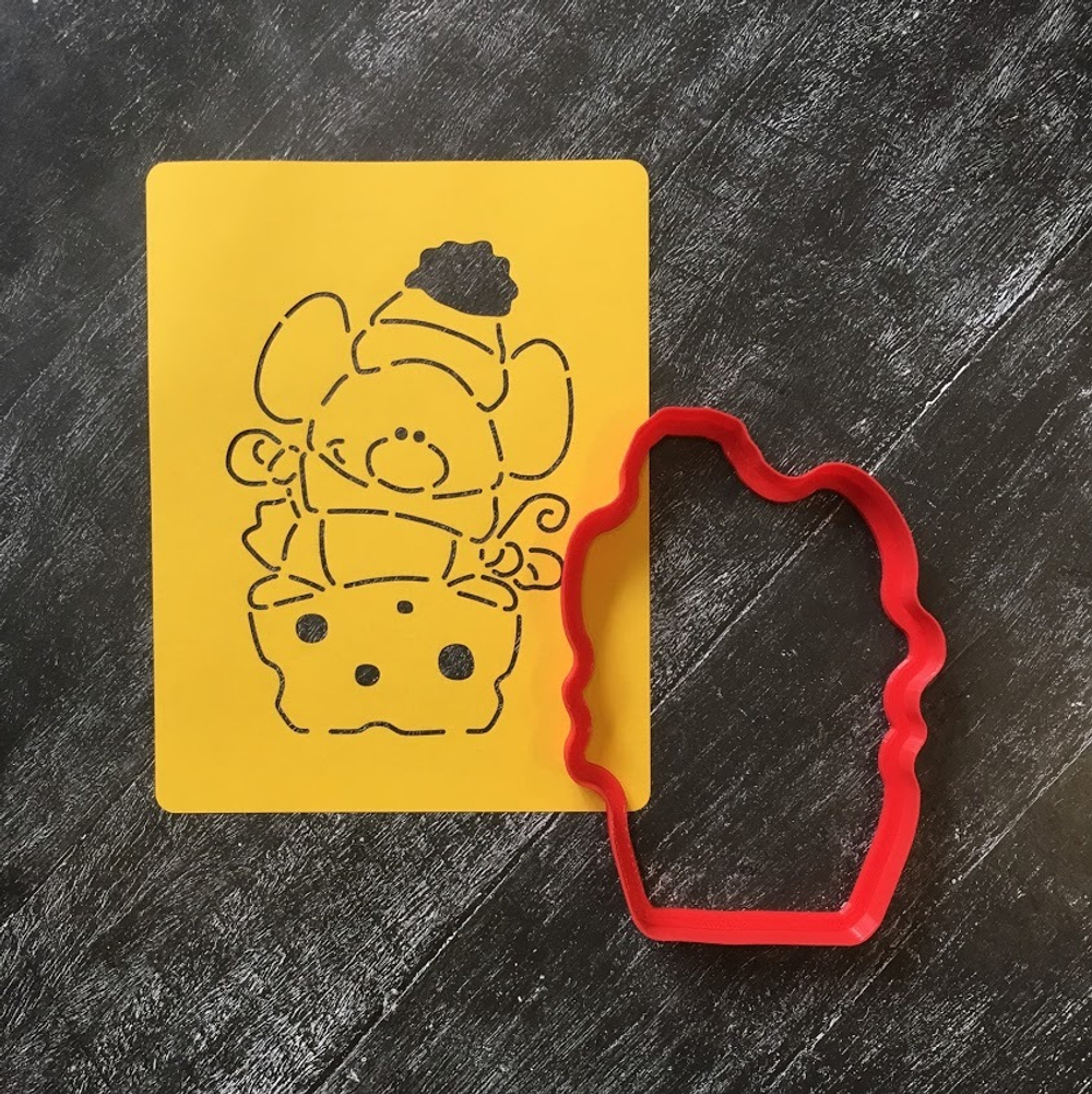 Мышка №21 с сыром