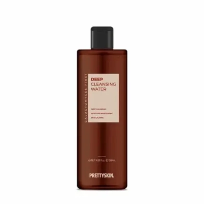 PrettySkin Water Cleansing Galactomyces First Deep Вода для лица глубоко очищающая с экстрактом галактомисиса, 500 мл
