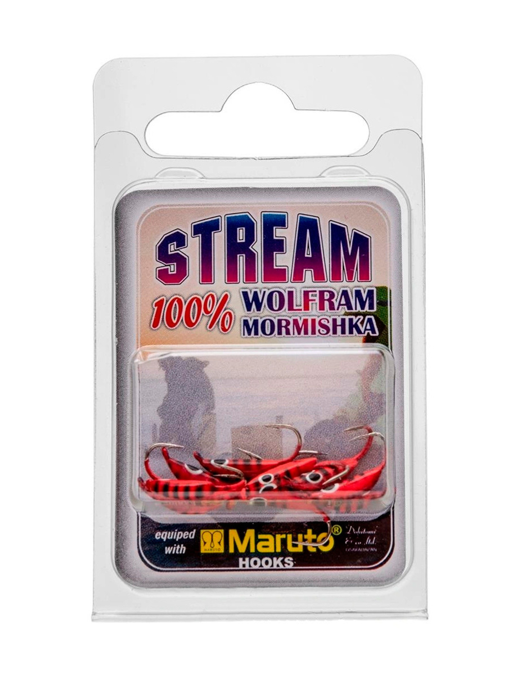 Мормышка Helios вольфрамовая Супер банан с ушком крашеная 4мм 0,93гр 111 (MW-1840-111)