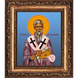 Михаил, епископ Синадский (Фригийский) святитель. Икона на холсте.
