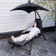 Шезлонг с навесом