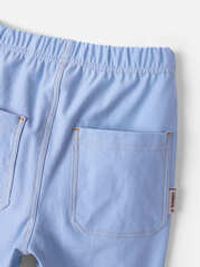 Чиносы из джинскота "Светлый деним" 7+