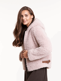 Куртка короткая чебурашка шуба, SilverFox (арт. 1190)