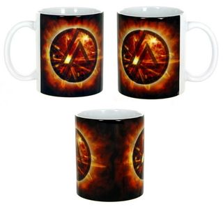 Кружка Linkin park лого в огне (723)