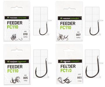 Набор крючков Feeder Concept  MIX 1 34шт.