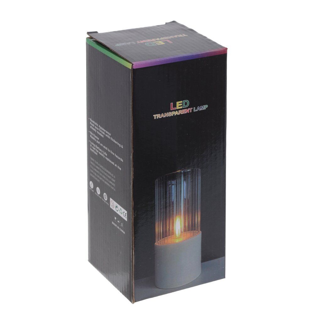 GAEM Изделие декоративное "Свеча" ( подсветка, 3хААА н/п), D 8 см, L8 W8 H20 см