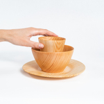 Набор деревянной детской посуды Art of Siberia из сибирского кедра TN61