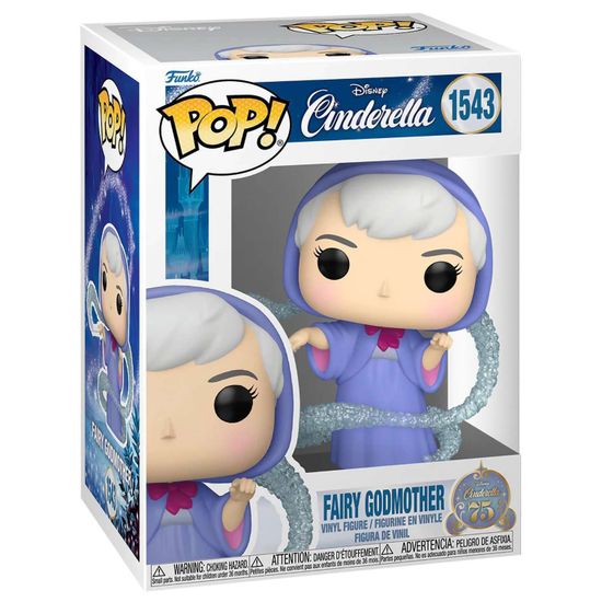 Фигурка Funko POP! Disney Cinderella 75th Fairy Godmother (1543) 83457 / Фигурка Фанко ПОП! по мотивам мультфильма "Золушка", Фея-Крёстная