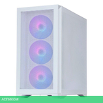 Корпус HAFF Glory Mini Air mATX без БП White