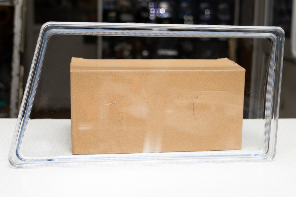 Орг. стекло фары ВАЗ 2109 Прозрачное (пара)