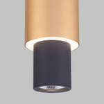 Подвесной светильник Eurosvet Bento 50204/1 LED черный/матовое золото