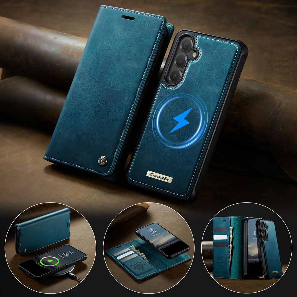 Чехол-кошелек CaseMe 2 in 1 MagSafe Samsung Galaxy S25 FE