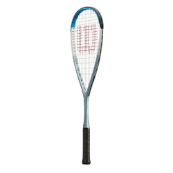 Ракетка для сквоша Wilson Ultra L - silver/blue/electric blue