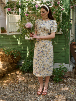 Платье с рукавом длинное