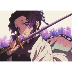 Постер Shinobu Kochou - Demon Slayer