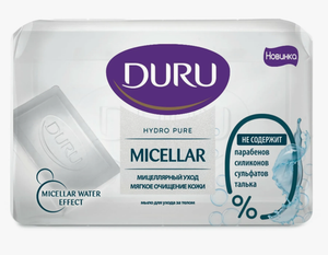 МЫЛО DURU HYDRO PURE МИЦЕЛЛЯРНОЕ 110ГР