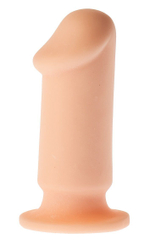 Телесный фаллоимитатор Little Lewis - 9 см. (Цвет: телесный)