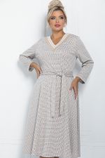 Платье Осенняя история (бежевое) П11228 LT Collection