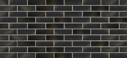 Terramatic, Moon Black AC 7404, NF/240x71x14 - Клинкерная плитка для фасада и внутренней отделки