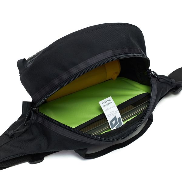 Сумка поясная Giant Waist черная - фото 4