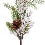 Ветка хвойная «Лесная шишка» 45 см