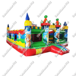 Коммерческий надувной батут "Сафари приключения" 8*5*2,8 м