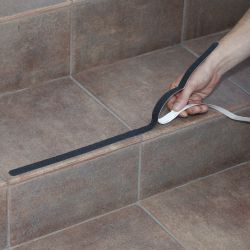 Противоскользящие полоски СИЛА TAS72-10 60 см 6 шт чёрный