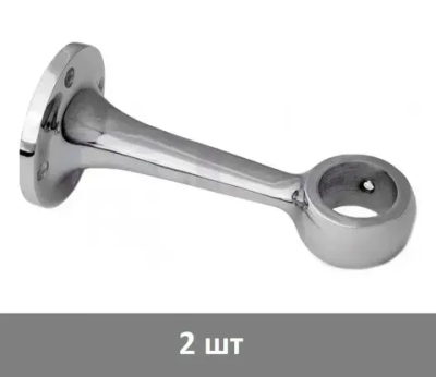 Держатель трубы d25 мм дистанционный сквозной к системе Joker - 2 шт