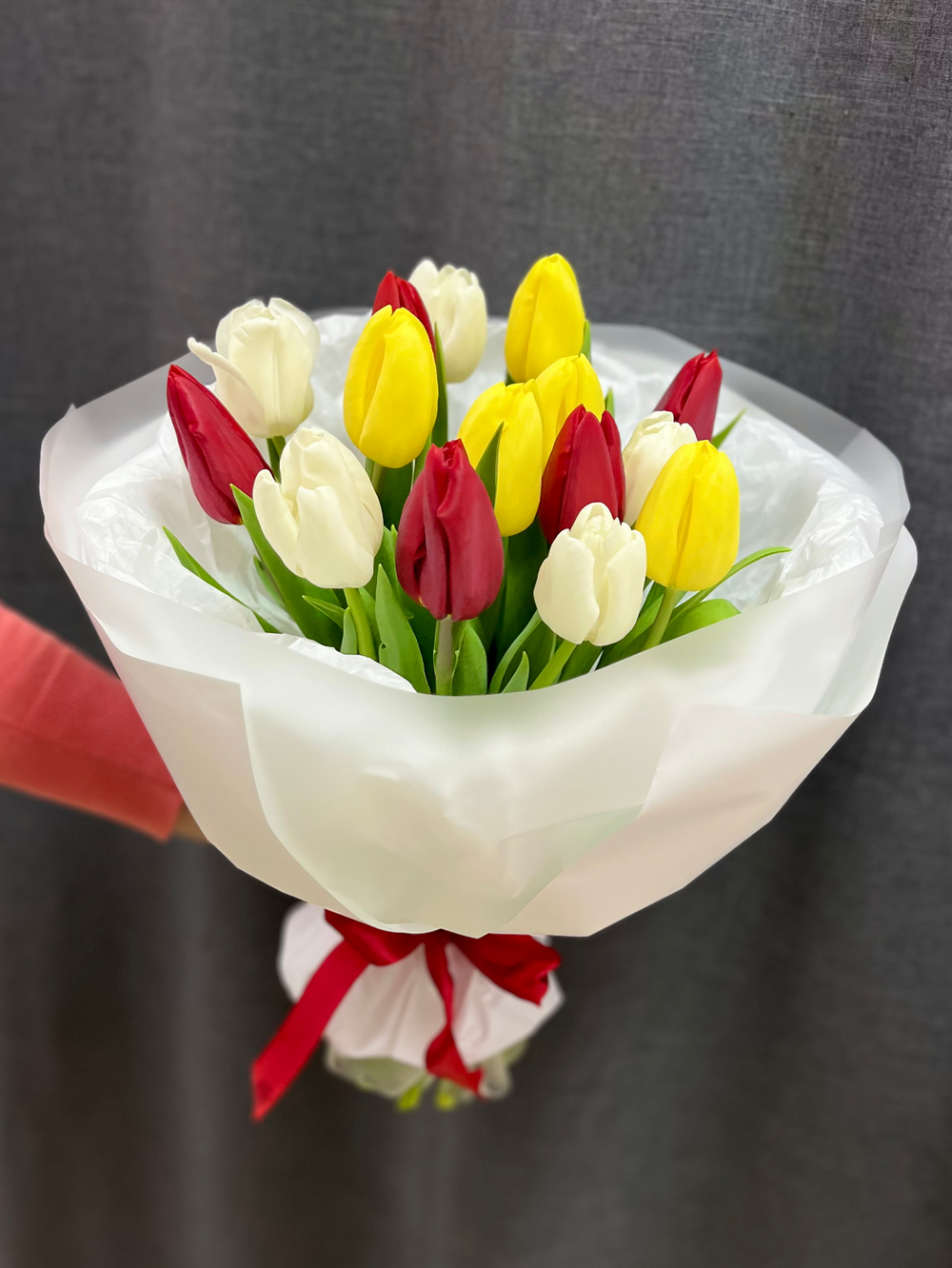 Букет «15 тюльпанов»
