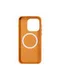 Чехол для OnePlus 15 с MagSafe Оранжевый (Orange) с текстурой песчаника