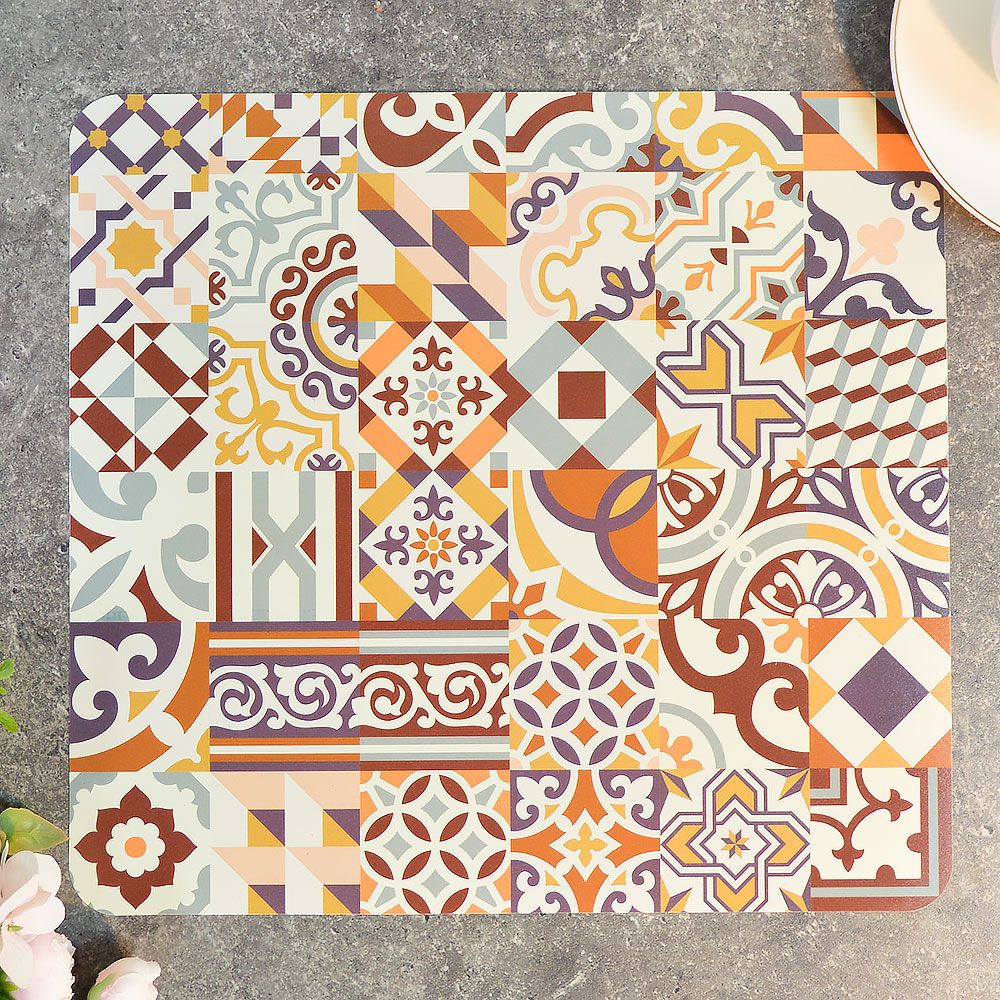 Салфетка сервировочная 30*28см "Майолика" 4430748