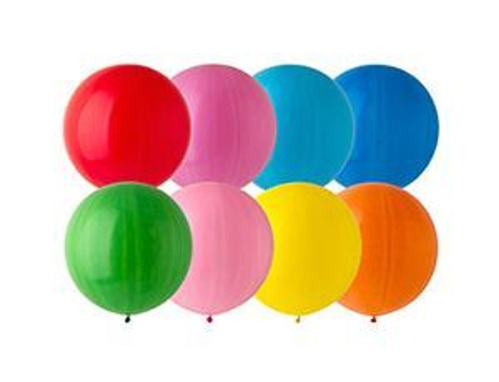 Шар (27"/69 см) 80 Пастель Ассорти 10 шт.