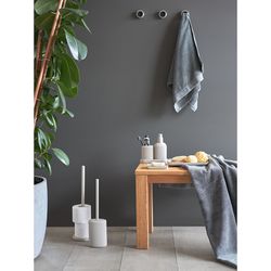 Стакан для зубных щеток Slim, светло-серый