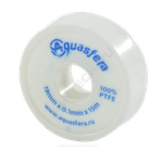 Лента ФУМ PTFE 6020 19ммх0,1ммх15м катушка среда: вода Aquasfera 6020-03