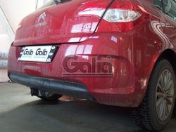Фаркоп оцинкованный Galia C038A для Citroen C4 седан/хетчбек 2004-2010, 2010-, Peugeot 307, 308 хетчбек 3/5 дверей 2001-2007, 2007-2012(паспорт и сертификат в комплекте)(без электрики)