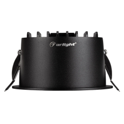Светильник MS-DROP-BUILT-R105-14W Day4000 (BK, 85 deg, 230V) (Arlight, IP54 Металл, 5 лет) 041496