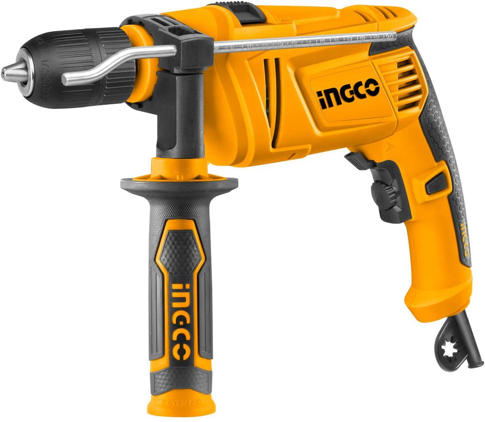 Ударная электрическая дрель 850 Вт INGCO ID8508-2 INDUSTRIAL