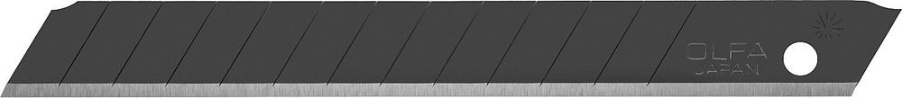 Лезвия OLFA сегментированные EXCEL BLACK, 9х80х0,38мм, 13 сегментов, 50шт