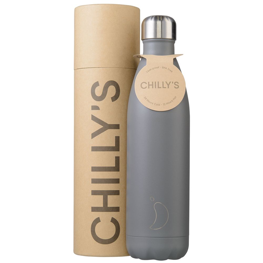 Chilly&#39;s Bottles Термос Monochrome 750 мл Grey